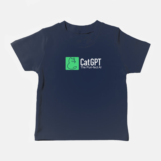 Cat GPT-Baby-Basic-Tee-fanfabio