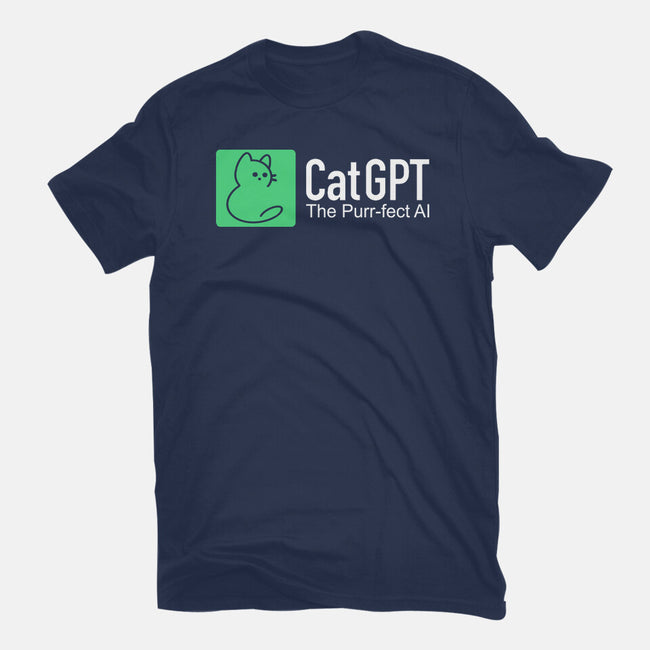 Cat GPT-Mens-Basic-Tee-fanfabio