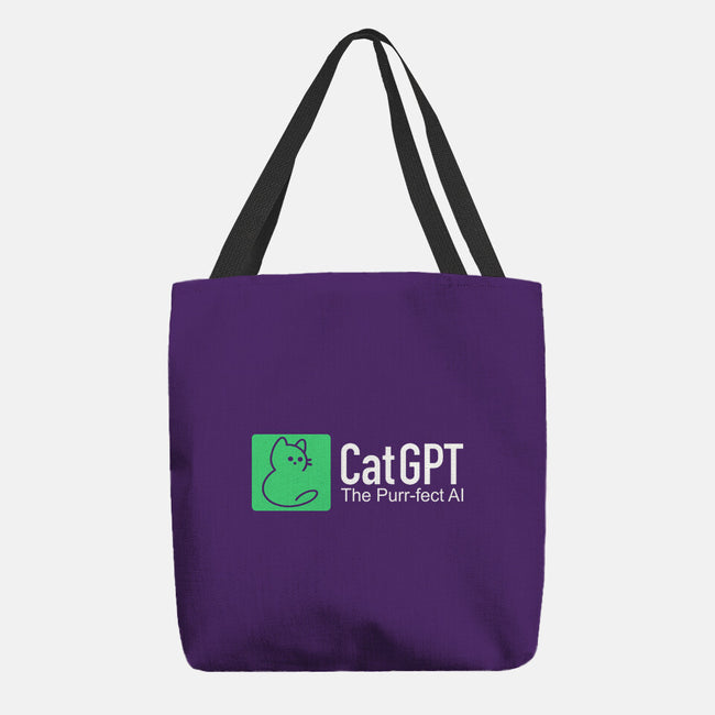 Cat GPT-None-Basic Tote-Bag-fanfabio
