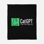 Cat GPT-None-Fleece-Blanket-fanfabio