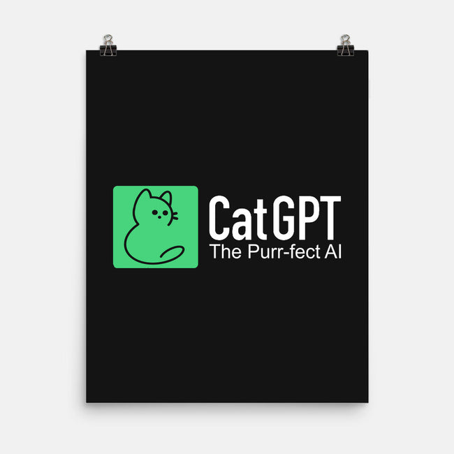 Cat GPT-None-Matte-Poster-fanfabio