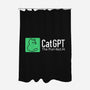Cat GPT-None-Polyester-Shower Curtain-fanfabio