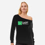 Cat GPT-Womens-Off Shoulder-Sweatshirt-fanfabio