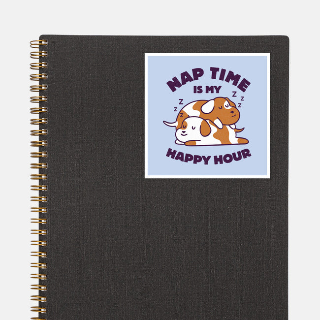 Nap Time Is My Happy Hour-None-Glossy-Sticker-brunopires