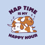 Nap Time Is My Happy Hour-Mens-Basic-Tee-brunopires