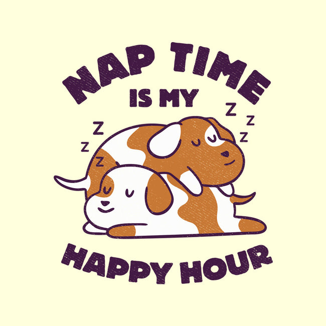 Nap Time Is My Happy Hour-None-Stretched-Canvas-brunopires