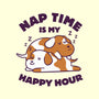 Nap Time Is My Happy Hour-None-Stretched-Canvas-brunopires