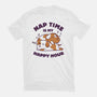Nap Time Is My Happy Hour-Mens-Basic-Tee-brunopires