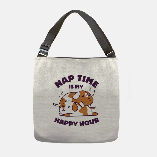 Nap Time Is My Happy Hour-None-Adjustable Tote-Bag-brunopires