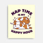 Nap Time Is My Happy Hour-None-Stretched-Canvas-brunopires