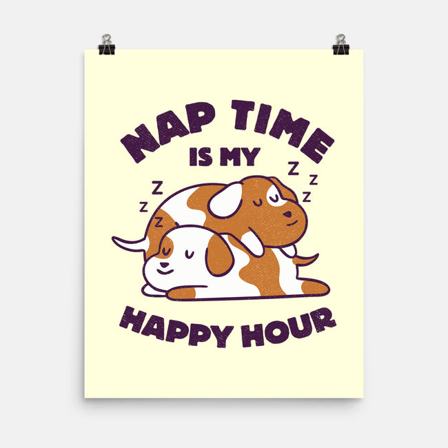 Nap Time Is My Happy Hour-None-Matte-Poster-brunopires