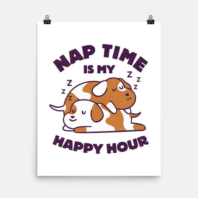 Nap Time Is My Happy Hour-None-Matte-Poster-brunopires