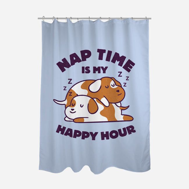 Nap Time Is My Happy Hour-None-Polyester-Shower Curtain-brunopires