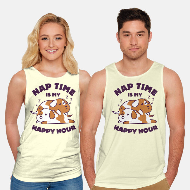 Nap Time Is My Happy Hour-Unisex-Basic-Tank-brunopires