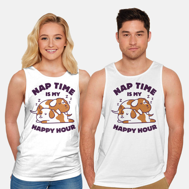 Nap Time Is My Happy Hour-Unisex-Basic-Tank-brunopires