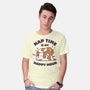 Nap Time Is My Happy Hour-Mens-Basic-Tee-brunopires