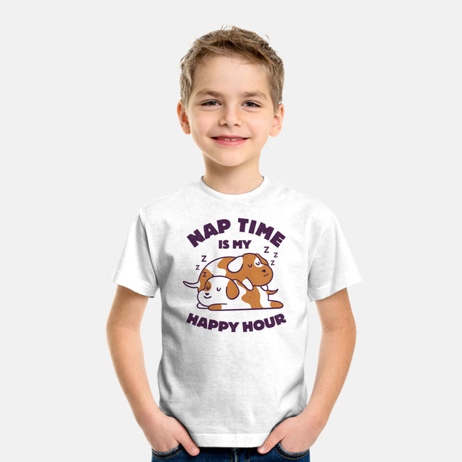 Nap Time Is My Happy Hour-Youth-Basic-Tee-brunopires