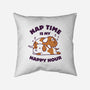 Nap Time Is My Happy Hour-None-Removable Cover w Insert-Throw Pillow-brunopires