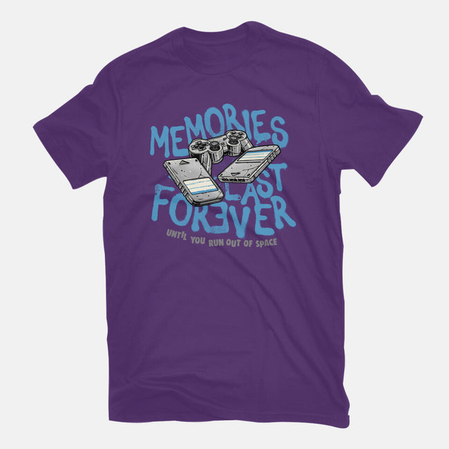Memories Last Forever-Womens-Fitted-Tee-momma_gorilla