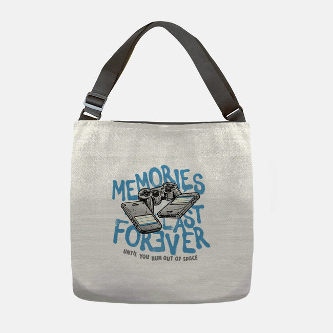 Memories Last Forever-None-Adjustable Tote-Bag-momma_gorilla