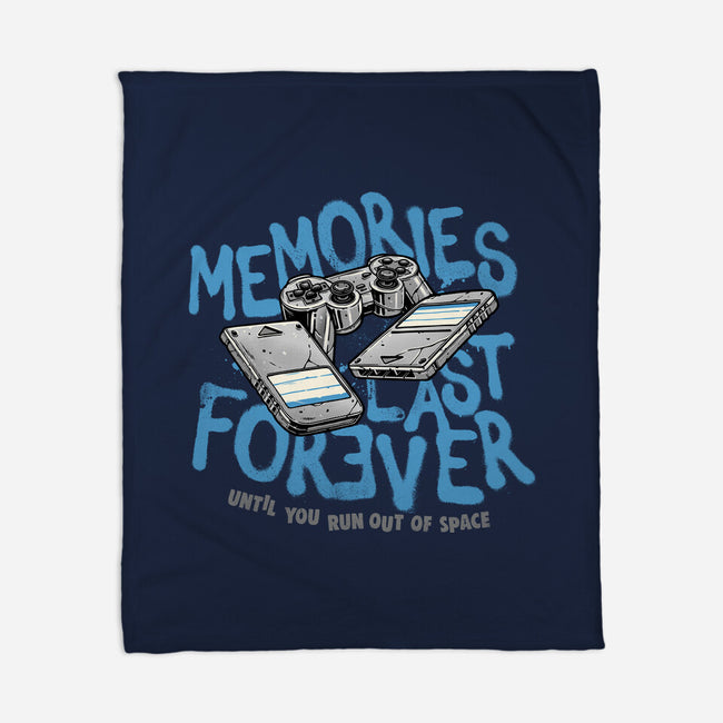 Memories Last Forever-None-Fleece-Blanket-momma_gorilla
