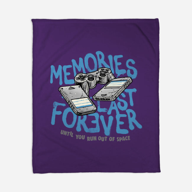 Memories Last Forever-None-Fleece-Blanket-momma_gorilla