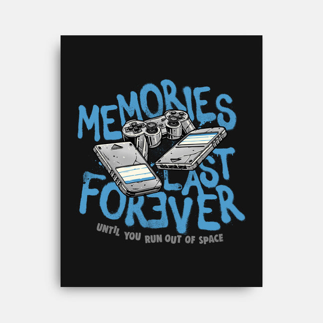 Memories Last Forever-None-Stretched-Canvas-momma_gorilla