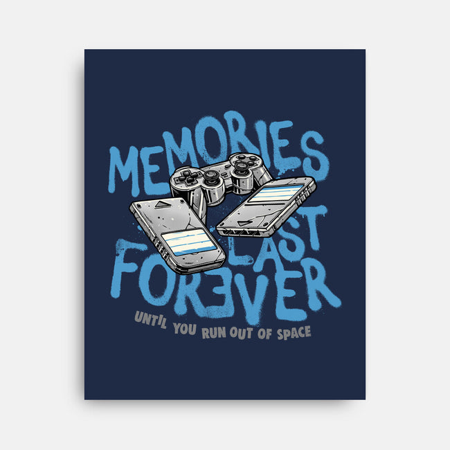 Memories Last Forever-None-Stretched-Canvas-momma_gorilla