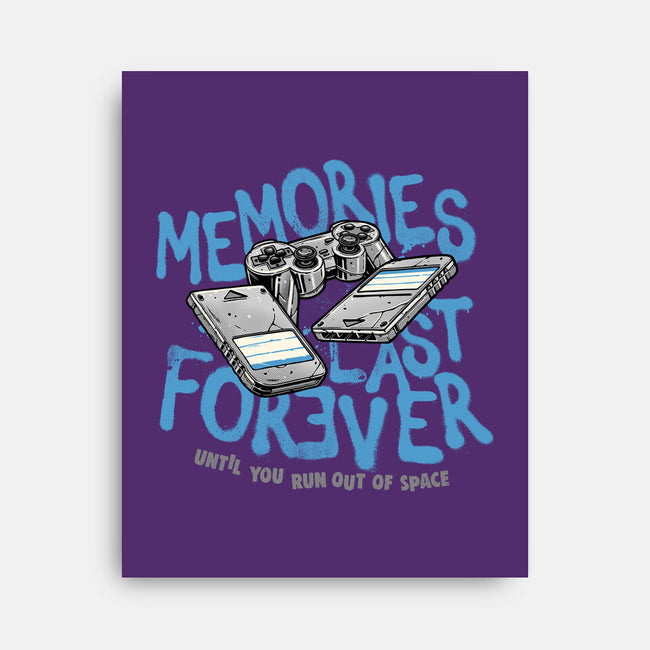 Memories Last Forever-None-Stretched-Canvas-momma_gorilla