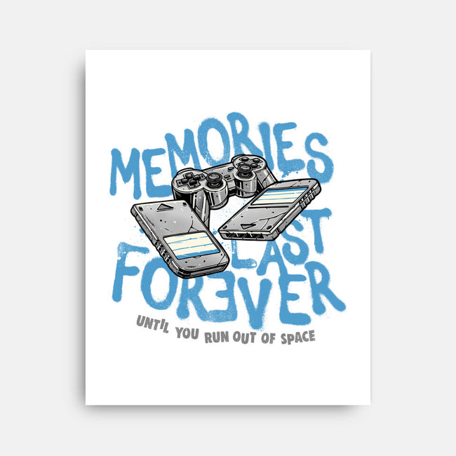 Memories Last Forever-None-Stretched-Canvas-momma_gorilla