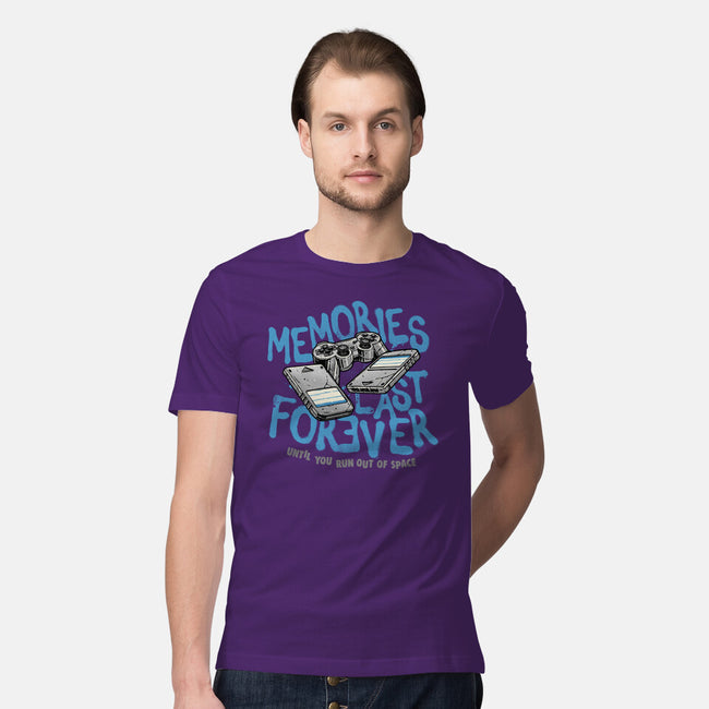 Memories Last Forever-Mens-Premium-Tee-momma_gorilla