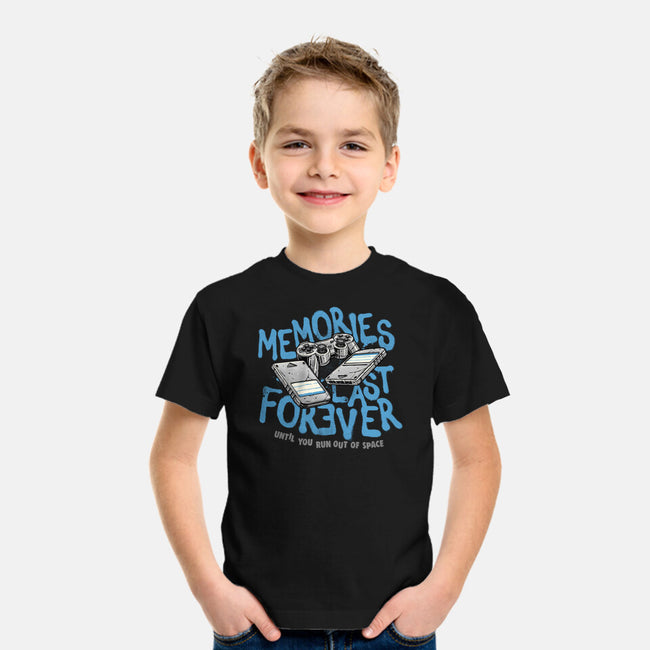 Memories Last Forever-Youth-Basic-Tee-momma_gorilla