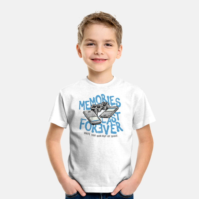 Memories Last Forever-Youth-Basic-Tee-momma_gorilla