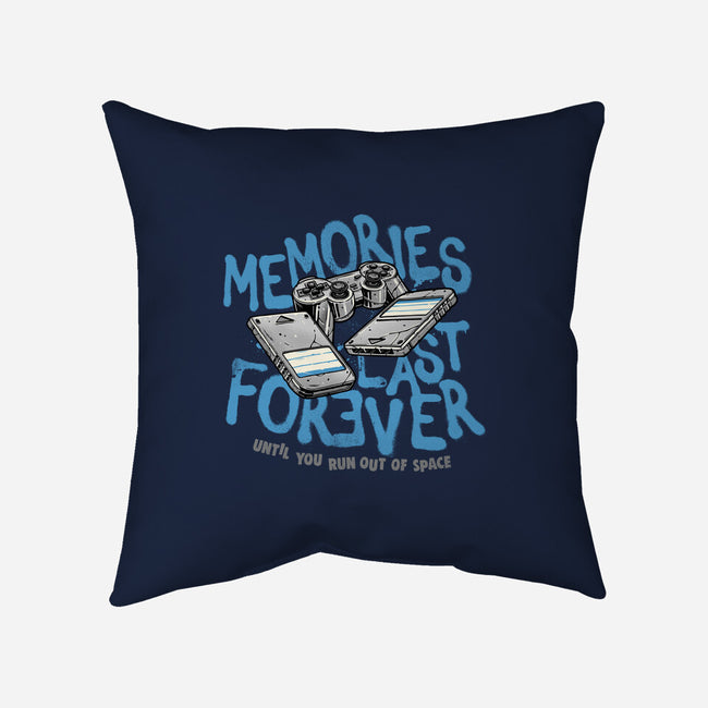 Memories Last Forever-None-Removable Cover w Insert-Throw Pillow-momma_gorilla