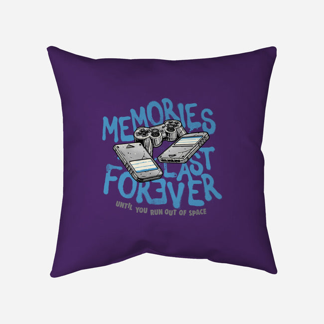Memories Last Forever-None-Removable Cover w Insert-Throw Pillow-momma_gorilla