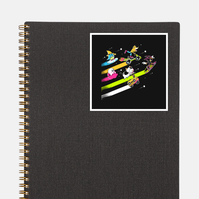 Arcade Racerz-None-Glossy-Sticker-naomori