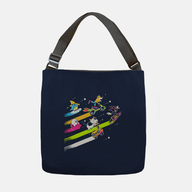 Arcade Racerz-None-Adjustable Tote-Bag-naomori