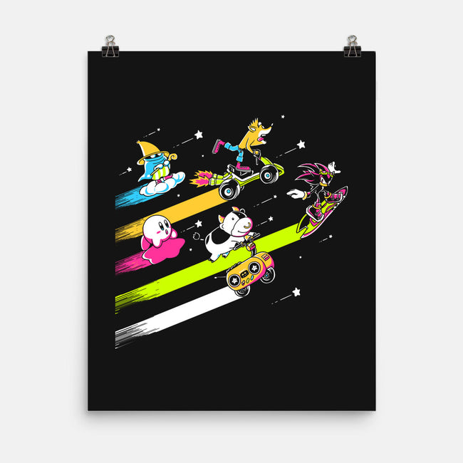 Arcade Racerz-None-Matte-Poster-naomori