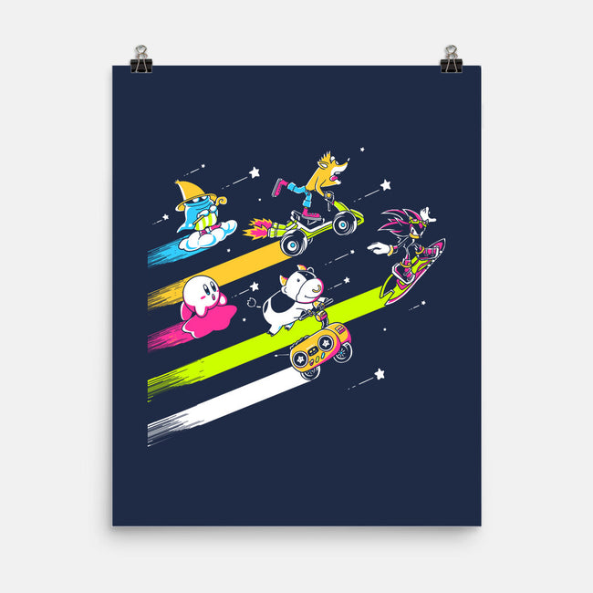 Arcade Racerz-None-Matte-Poster-naomori
