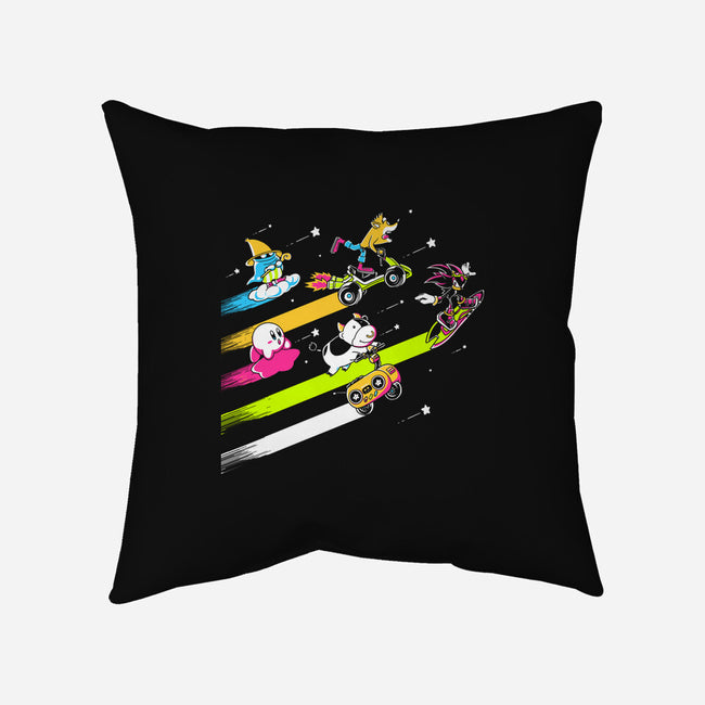 Arcade Racerz-None-Removable Cover w Insert-Throw Pillow-naomori