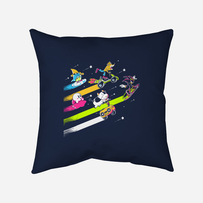 Arcade Racerz-None-Removable Cover w Insert-Throw Pillow-naomori