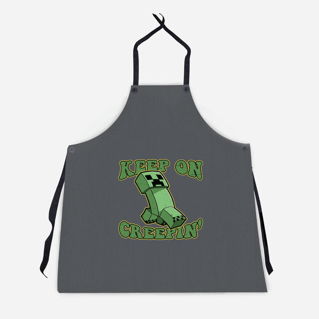 Game Explosive Creature-Unisex-Kitchen-Apron-Studio Mootant