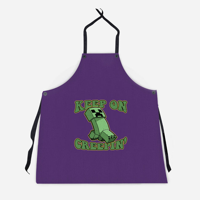 Game Explosive Creature-Unisex-Kitchen-Apron-Studio Mootant