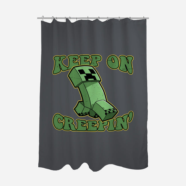 Game Explosive Creature-None-Polyester-Shower Curtain-Studio Mootant