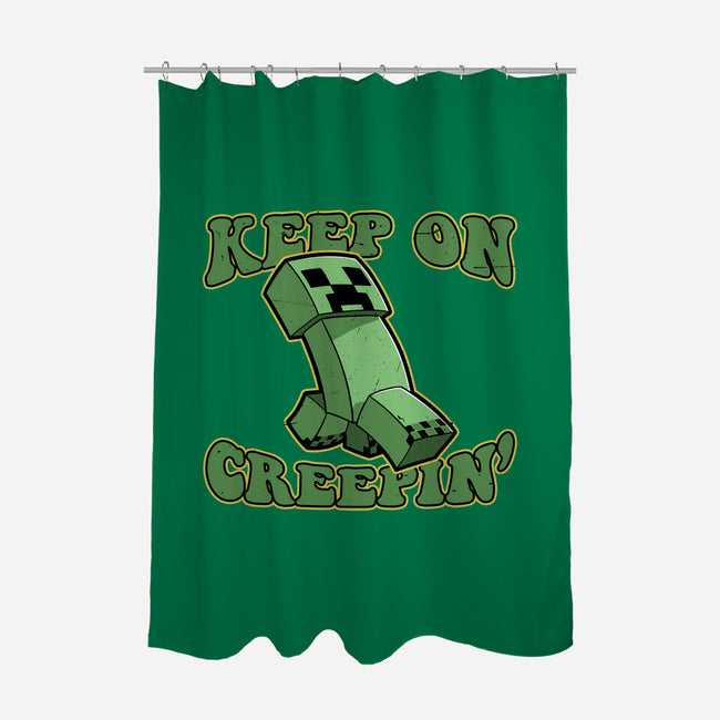 Game Explosive Creature-None-Polyester-Shower Curtain-Studio Mootant