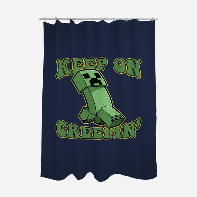 Game Explosive Creature-None-Polyester-Shower Curtain-Studio Mootant