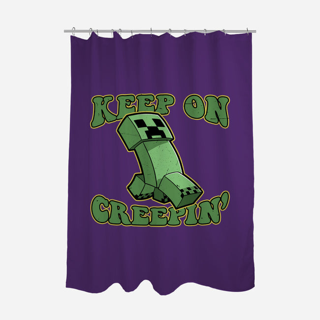 Game Explosive Creature-None-Polyester-Shower Curtain-Studio Mootant