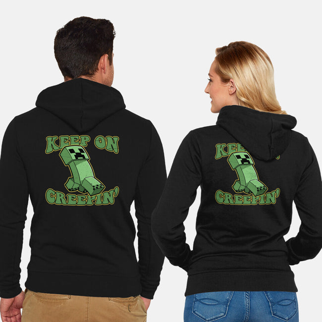 Game Explosive Creature-Unisex-Zip-Up-Sweatshirt-Studio Mootant