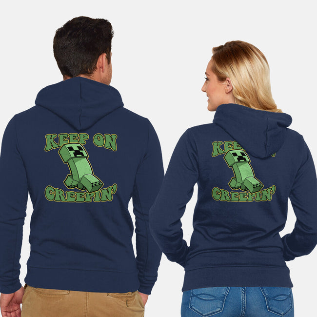 Game Explosive Creature-Unisex-Zip-Up-Sweatshirt-Studio Mootant