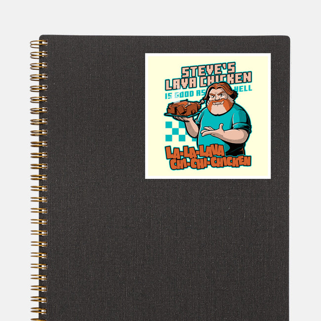 Game Lava Chicken-None-Glossy-Sticker-Studio Mootant